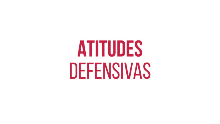 Atitudes defensivas
