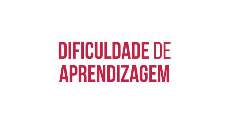 Dificuldade de aprendizagem